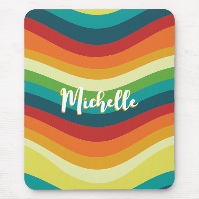 Retro 70er mousepad (Vorne)