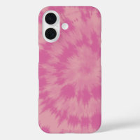 Retro 70er Pink Hippie Gefärbte Krawatte Abstrakte