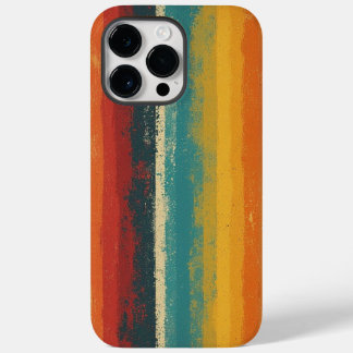 Retro 70er Regenbogenstreifen Vintage iPhone-Hülle Case-Mate iPhone 14 Pro Max Hülle