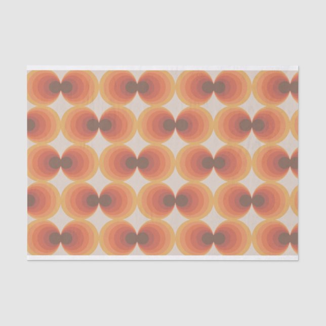 Retro-70er Seidenpapier (Vorderseite)