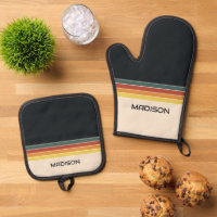 Retro 70er Streifen Personalisiert