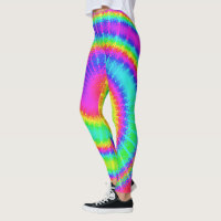 Retro 70er TieDye Hippie-psychedelisches buntes