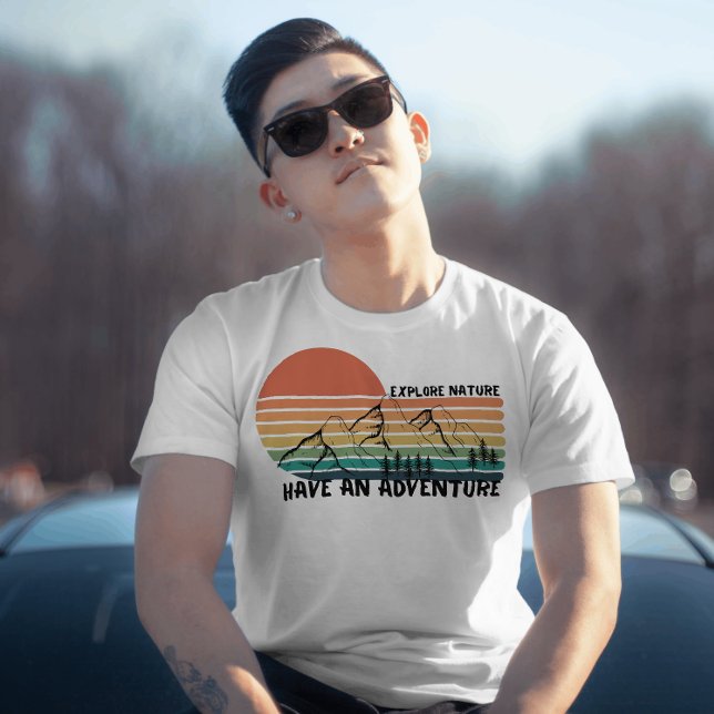 Retro 70er Wandern Ristorante da Valentino T-Shirt (Von Creator hochgeladen)