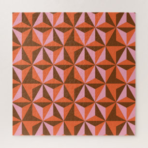 Retro 70's: Vintages Muster Hintergrund