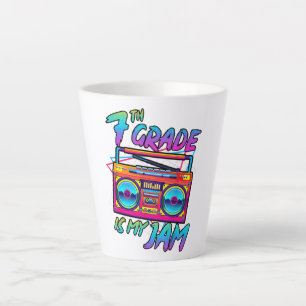 Retro 80er 7. Klasse ist mein Ding Zurück zur Schu Milchtasse