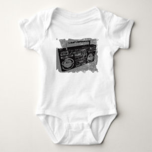 RETRO 80ER 90ER BOOM BOX BABY STRAMPLER