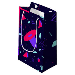 Retro 80er/90s-Geschenktasche Kleine Geschenktüte