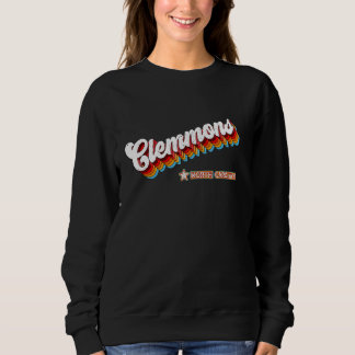 Retro 80er Clemmons North Carolina Nc Sweatshirt