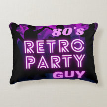 Retro 80er Disco Dance Party Neon Lila Funky