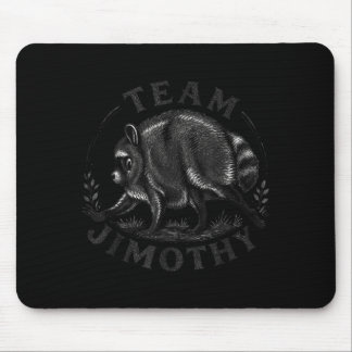 Retro 80er Jimothy Waschbär Design 2 Mousepad