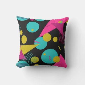 Retro-80er Memphis-Geometrie-Design Kissen