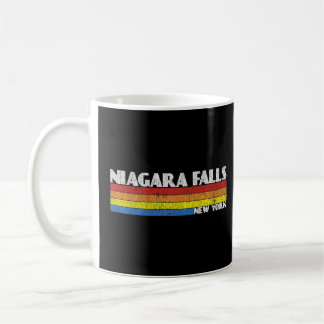 Retro 80er Niagara Falls New York NY Souvenir Kaffeetasse