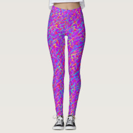 Retro 80er-Party-Leggings Leggings
