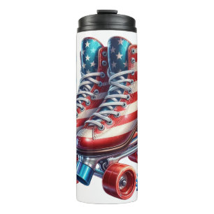Retro 80er Patriot Thermosbecher