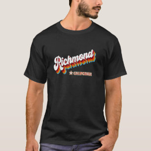 Retro 80er Richmond California Ca T-Shirt