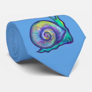 Retro 80er Snail Krawatte