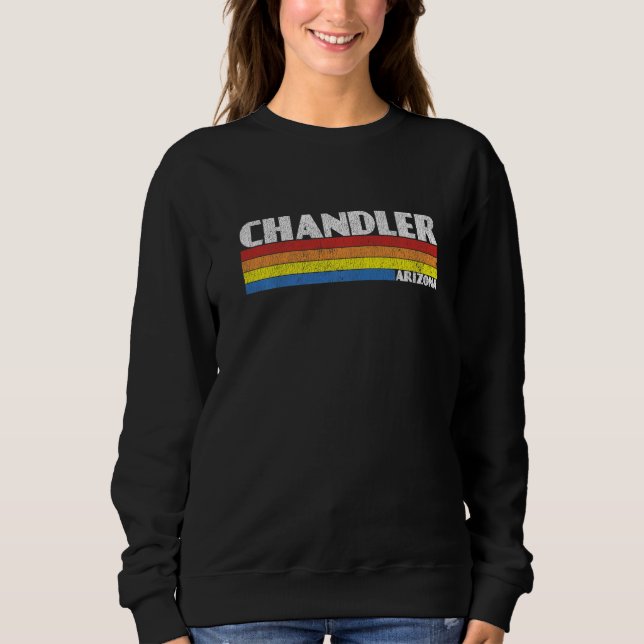 Retro 80s Arizona AZ Souvenir Chandler   Sweatshirt (Vorderseite)