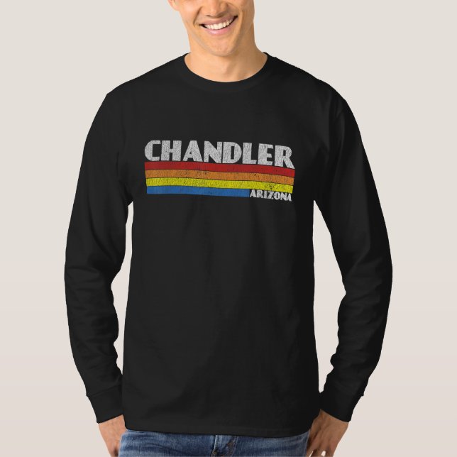 Retro 80s Arizona AZ Souvenir Chandler T-Shirt (Vorderseite)