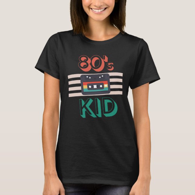 RETRO 80'S KID - CASSETTE LOVERS T-Shirt (Vorderseite)