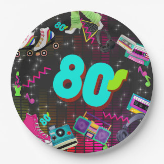 Retro 80's, Retro, jedes Alter Pappteller
