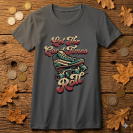 Retro 80s Rollerskate T-Shirt