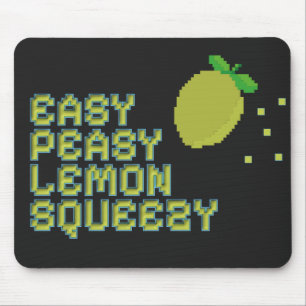 Retro-8-Bit-Limonenquetscher-Gaming-Mauspad - Lust Mousepad