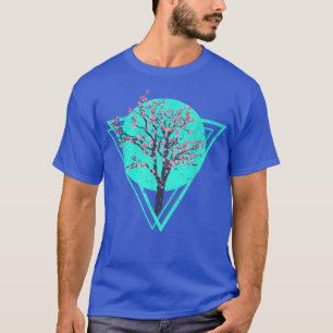 Retro 90er Art Japan Blume Sakura Vaporwave Cherry T-Shirt
