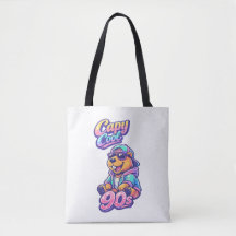 Retro 90er Capy Cool Capybara-Tasche