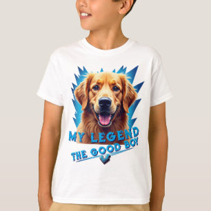 Retro 90er Golden Retriever Maskottchen Individuel T-Shirt