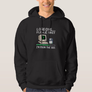 Retro-90er-Ladebildschirm-Pixel-Art Hoodie