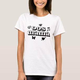 Retro-90er-Mama-Aesthetic-Shirt T-Shirt