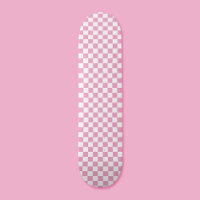 Retro 90er Rosa Karomuster Schachbrettmuster