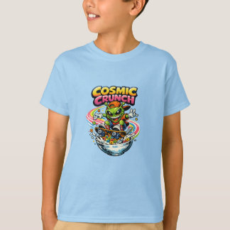 Retro 90s Alien Skate Cereal Cartoon – Cosmic Crun T-Shirt