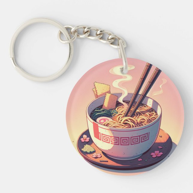 Retro 90s Anime Ramen Noodle Art esthétique (Devant)