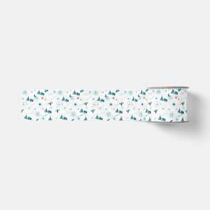 Retro A Go-Go Weihnachten Ripsband