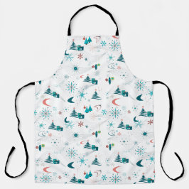 Retro A Go-Go Weihnachten Schürze