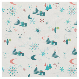 Retro A Go-Go Weihnachten Stoff