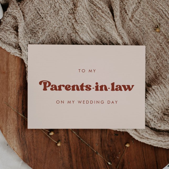 Retro à mes beaux-parents sur ma carte de jour de  (Créateur téléchargé)