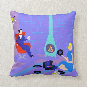 Retro Abendzu hause Throw-Kissen Kissen