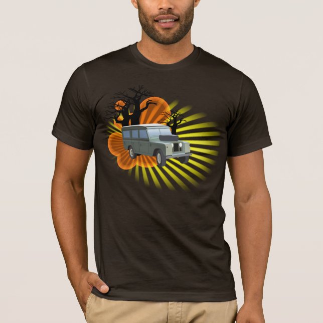 Retro Abenteuer T-Shirt (Vorderseite)