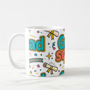 Retro-Abschlusskappen-Geschenk für den Abschlussja Kaffeetasse