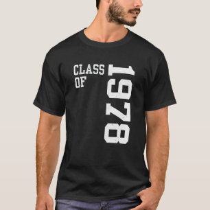 Retro-Abschlussklasse 1978 Senior High School-Tref T-Shirt
