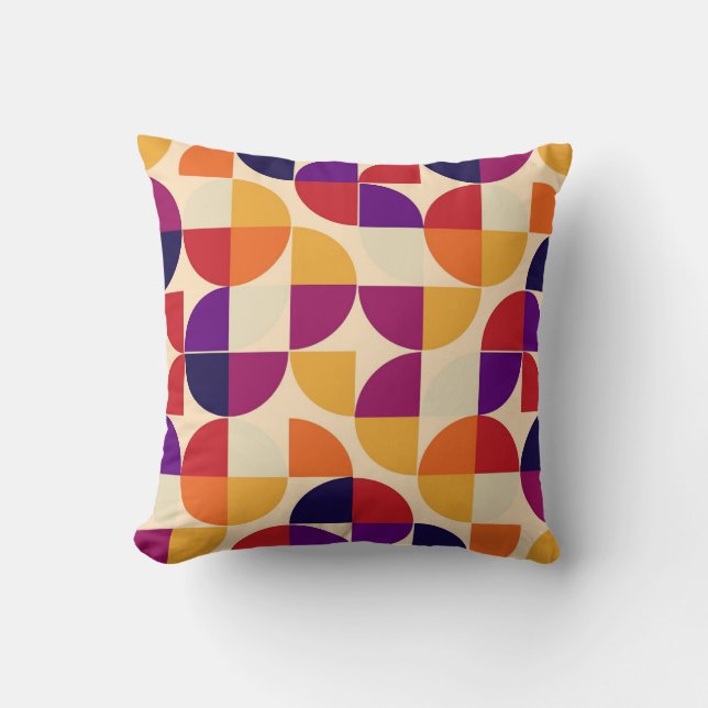 Retro Abstract Pattern Decorative Cushion for Warm Kissen (Vorderseite)