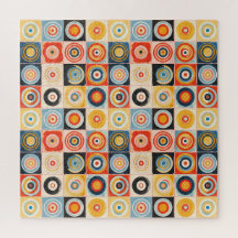 Retro Abstrakt Art im Stil von Hilma af Klint