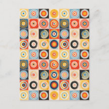 Retro Abstrakt Art im Stil von Hilma af Klint