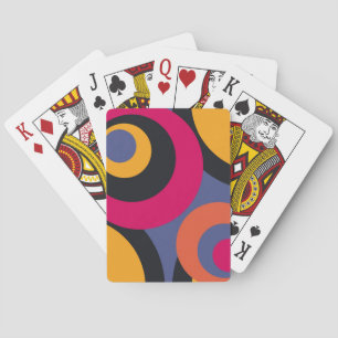 Retro Abstrakte Kunstwerke Spielkarten