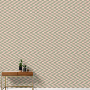 Retro abstraktes geometrisches Herringbones Muster Tapete