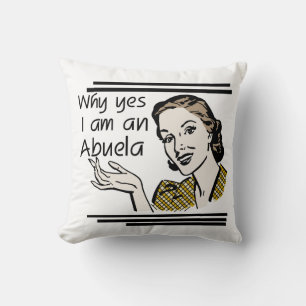 Retro Abuela Gits Kissen