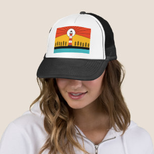Retro Acadia Nationalpark Maine Portland Souvenir Truckerkappe
