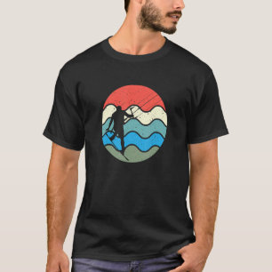Retro Achtziger Strand Surf 80er Stimmung Wassersp T-Shirt